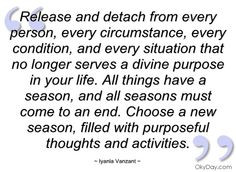 ... detach from every person - Iyanla Vanzant - Quotes and sayings More