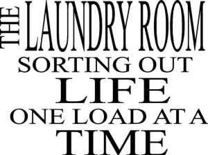 Large Laundry Room Sorting