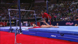 Former Olympic Champion Nastia Liukin Faceplants After Her Dad Fails ...