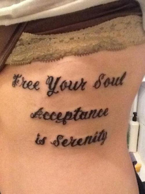 Tattoos For Women Sayings Inspirational quote tattoos