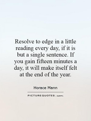 Reading Quotes Horace Mann Quotes