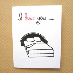 funny love card card for boyfriend card for by SpellingBeeCards, $3.50