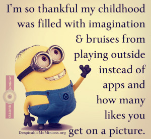 Childhood Quotes - Im so thankful my childhood was filled with ...