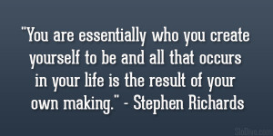 Stephen Richards Quote