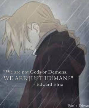 anime edward elric fullmetal alchemist quote