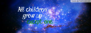 Peter Pan Quote Profile Facebook Covers