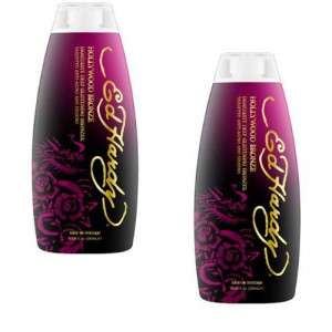 Ed Hardy Hollywood Bronze Indoor Tanning Lotion Accelerator Bronzer ...