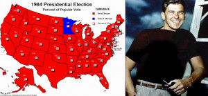 Reagan Electoral Map