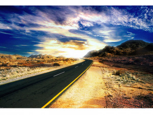 ... road and blue sky wallpaper title the road source stealth37 download