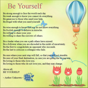 Inspirational #quotes: be yourself