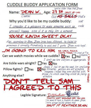 Supernatural imagines and such