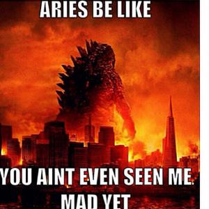aries be like you aint even seen me mad yet save to folder memes aries ...