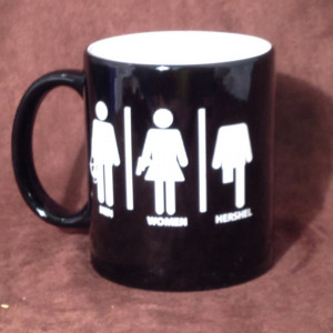 ... Hershel Coffee Mug - woman man Hersel - engraved - Hershel cross bow