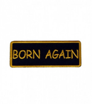 Home Born Again Patch, Religious Sayings Patches