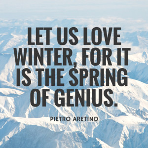 12 Cozy quotes in celebration of the winter solstice