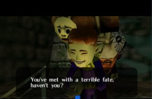 legend of zelda majora's mask Voice Acting voice happy mask salesman