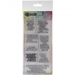 Dylusions Clear Stamps - Clearly Quotes