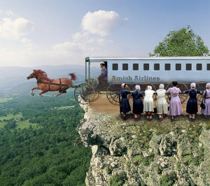 Amish Airlines , Funny Animals