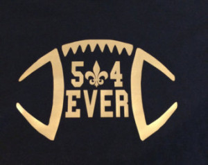 504ever Saints Football Comfort Col ors tank or t-shirt ...