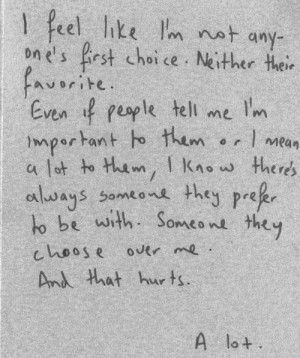 second choice on Tumblr