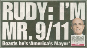 The New York Post ran this below the fold on page one yesterday ...