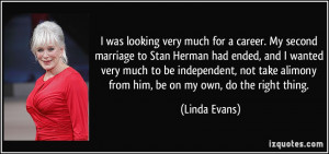 More Linda Evans Quotes