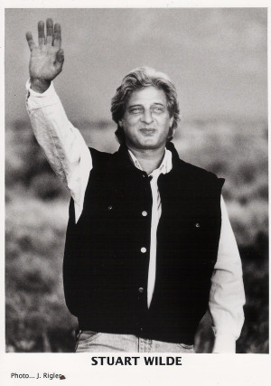 Stuart Wilde Sun Salute 1988 Taos NM (photo J. Rigler)