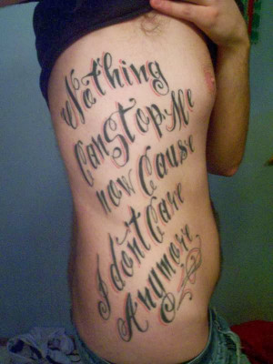 Anxiety Quotes Tattoo Example of tattoo quotes