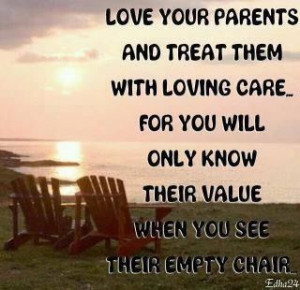 ... know their value when you see their empty chair....Forever family