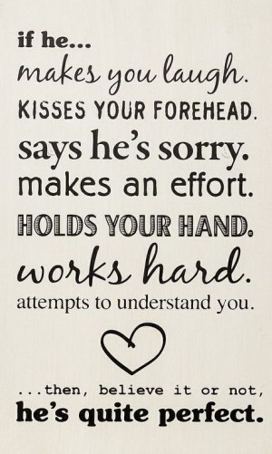 If He...
