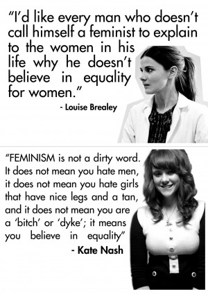 feminist Ellen Page Madonna feminism Louise Brealey kate nash lol is ...