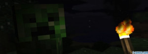Related Pictures facebook cover minecraft creeper face