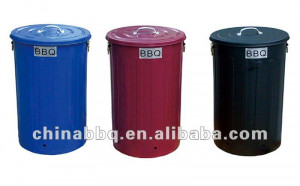 35L plastic dustbin with lid jpg