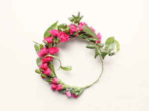 DIY Flower crown kit - Just Add Flowers, Boho hair wreath, Bridal ...
