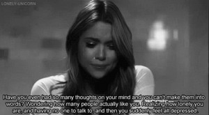 ... little liars mine quote depressed sad lonely hurt alone typo crying