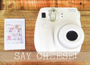 Pip Loves | Say cheese! Polaroid new style