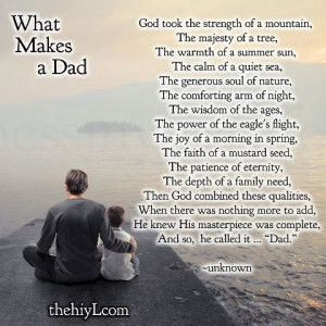 What makes a dad