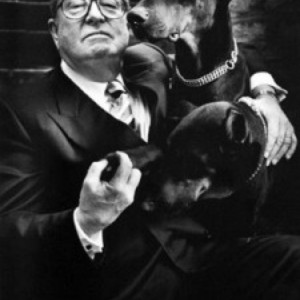 Jean-Marie Le Pen by Helmut Newton for the New Yorker