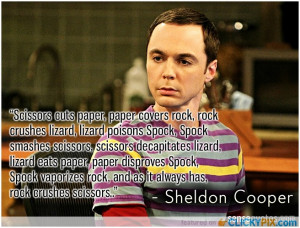 Rock Paper Scissors Lizard Spock – The rules: