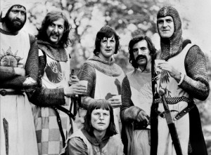 Here is a picture of Monty Python