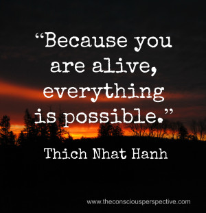 Wisdom Wednesday ~ A Quote from Thich Nhat Hanh
