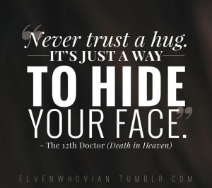 death in heaven quote 5 doctorwho graphicdesign quotes typography ...