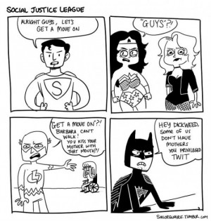 Social Justice League – comic via