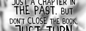 Turn The Page Coverlayouts Quotes Fb Cover Picture