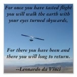Leonardo da Vinci flight quote