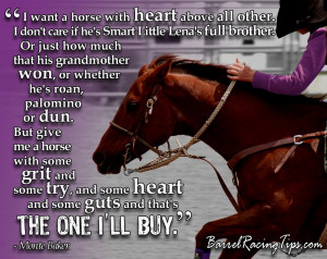 barrel racing quotes