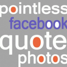 Pointless Facebook Quotes
