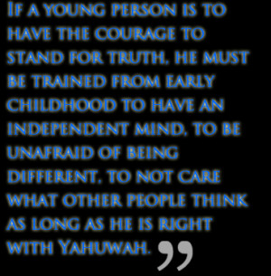 ... . Non-complianceis punished. Conform:intellectually and socially