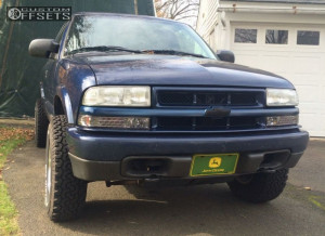 270 2 2002 s10 chevrolet body lift 3 american racing ar 23 polished ...