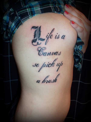Tattoo Ideas For Women With Meaning Quotes. QuotesGram